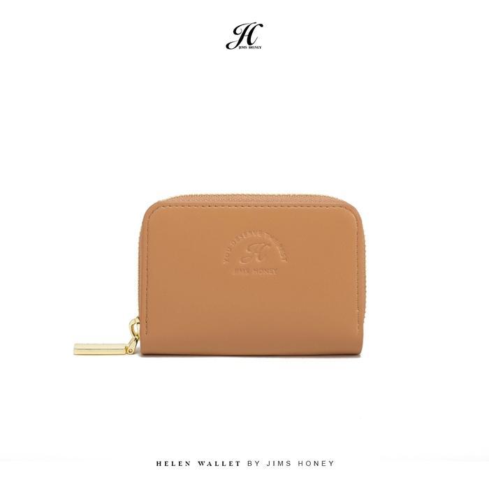 JIMS HONEY - Helen Wallet - Dompet Kartu Wanita 1 Ruang Card Holder Cewek Cowok Uni Ide Kado Souveni