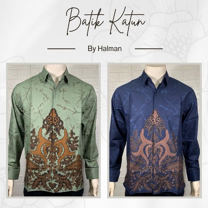 BATIK PRIA KATUN HALMAN PREMIUM 8399