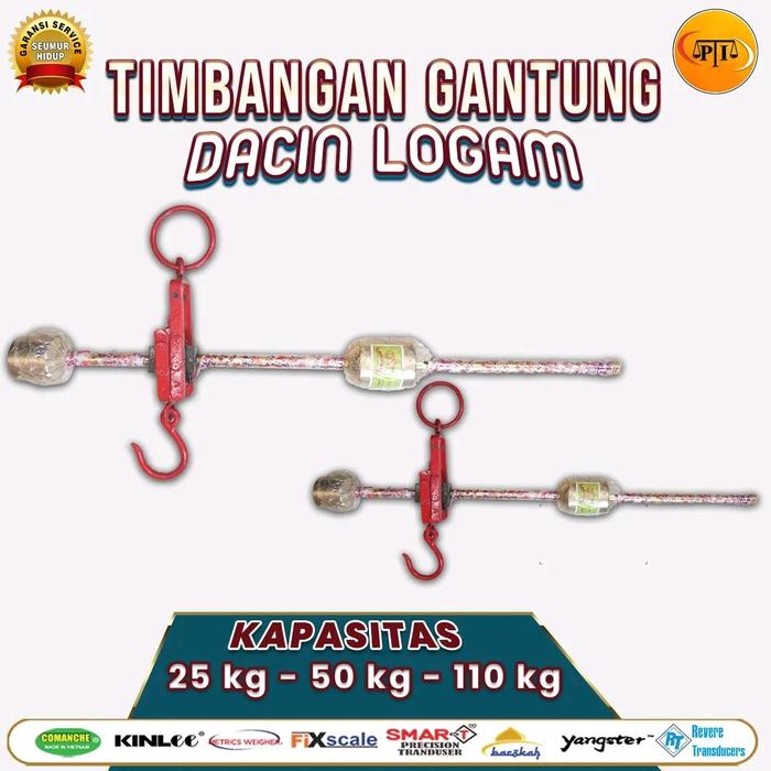 TIMBANGAN GANTUNG,DACIN LOGAM CHROME