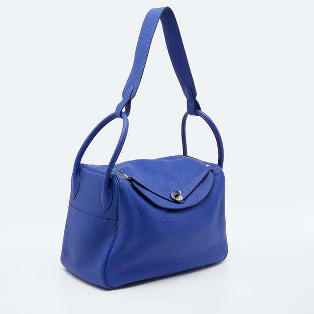 Tas 26Hermes Lindy26 Warna Biru Tua Premium Selempang Wanita