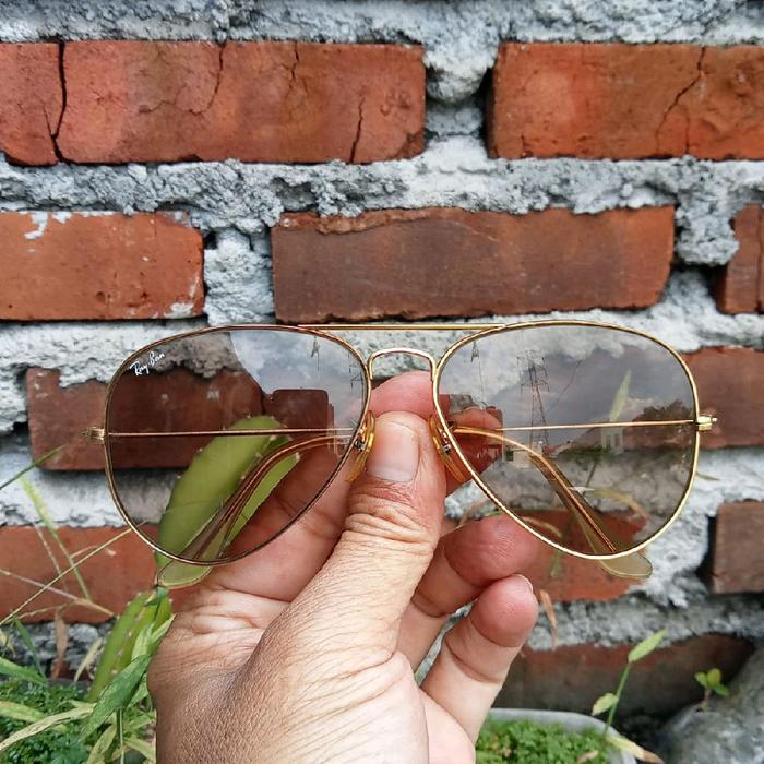 rayban  bl USA original BAUSCH &lomb  lensa super cehngebele Eyewear Sunglasses