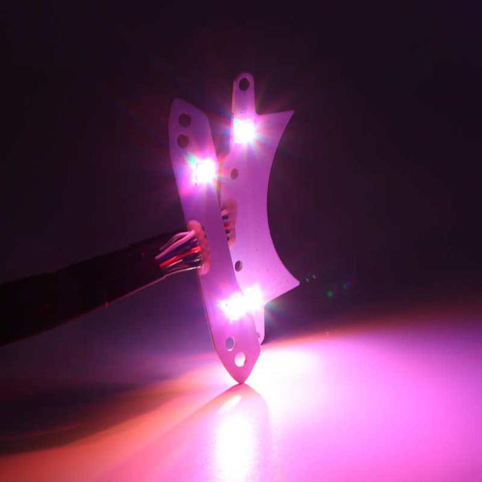 Lampu Siang Hari Kit RGB Lampu Depan LED RGB Warna-warni untuk Mobil