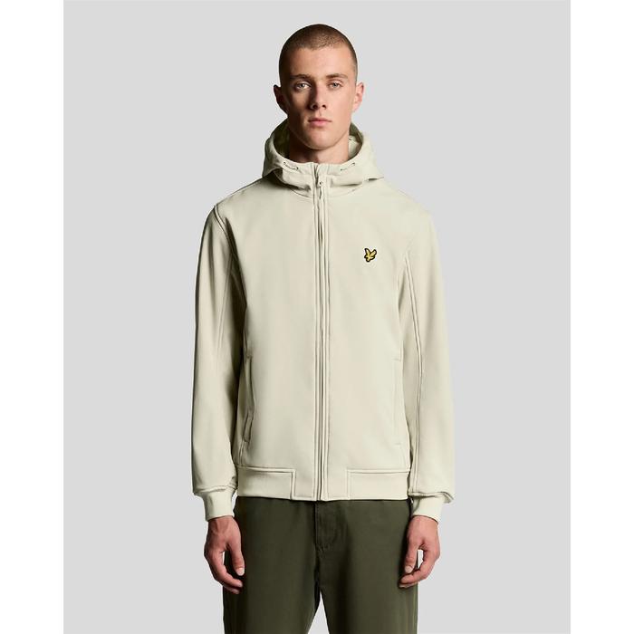 Lyle and Scott Softshell Jacket Grey Taupe Original