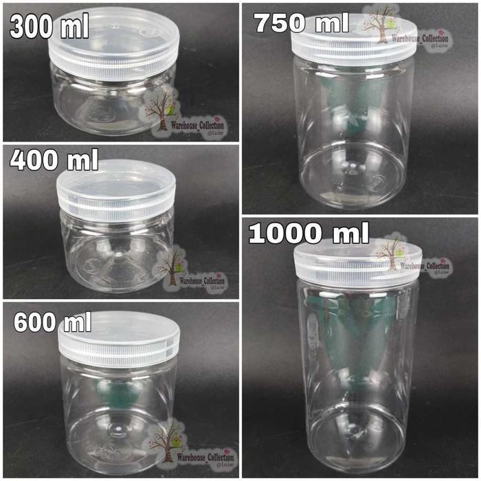 (12 & 6 Pcs) TOPLES TABUNG TEBAL PREMIUM// TOPLES PLASTIK PET SERBAGUNA// TOPLES BENING TABUNG TUTUP