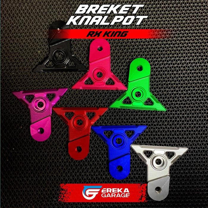 BREKET KNALPOT MASTER STEP PEREDAM CNC by erekagarage