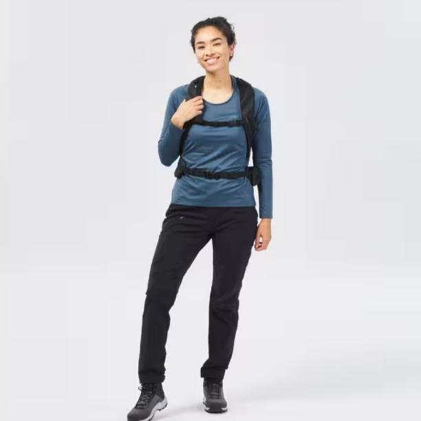 Decathlon QUECHUA Celana Gunung Wanita MH500 - Hitam Celana Gunung Wanita MH500 - 8926338