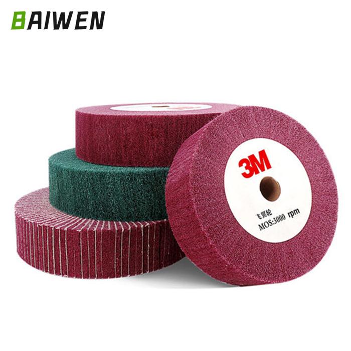 Nylon Fiber Flap Polishing Wheel Disc Abrasive Nylon Fiber Non-woven