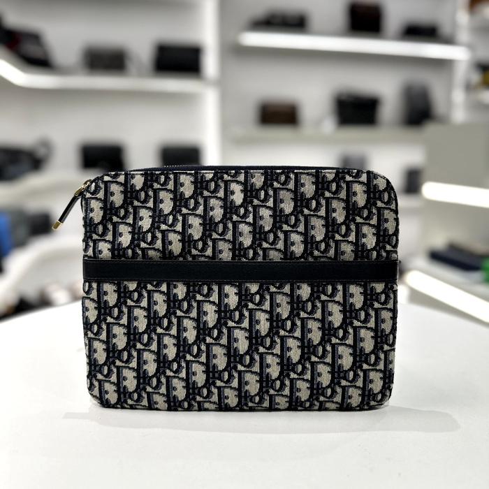 DIOR OBLIQUE JACQUARD CLUTCH