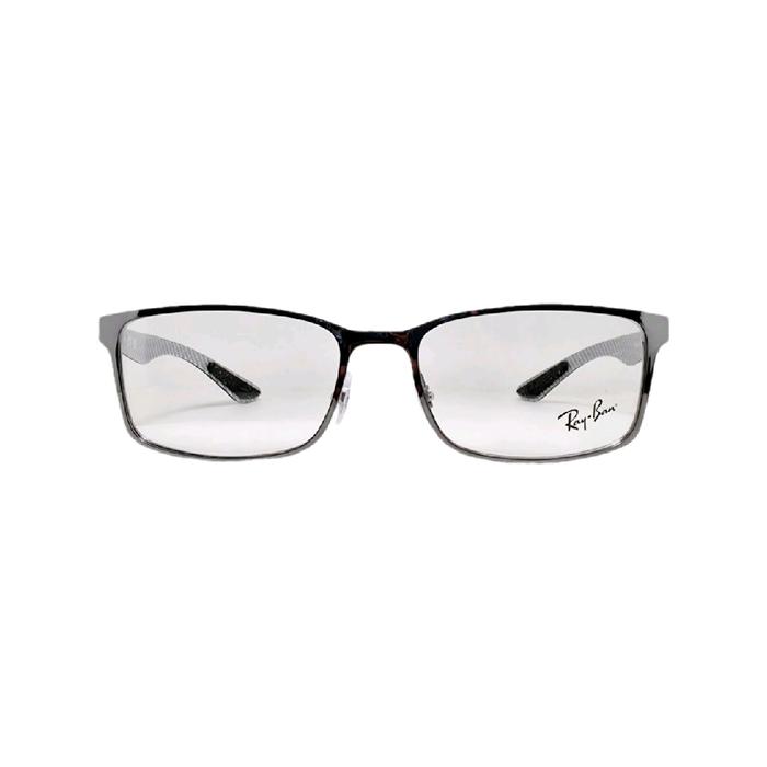 Frame Kacamata Rayban RB8424 2502 55-18-145 Gunmetal Fiber Carbon Original