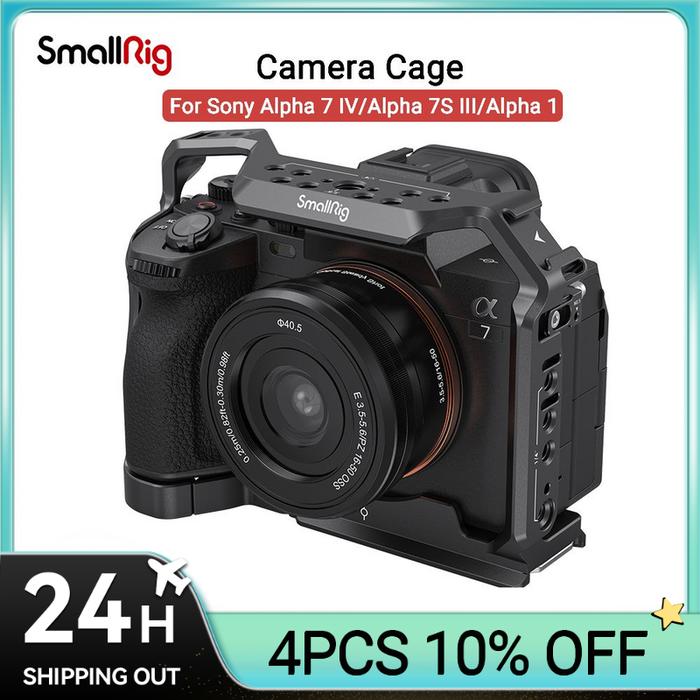 SmallRig Full Dslr for Sony A7 IV a7m4 Camera Cage Rig for Sony Alpha