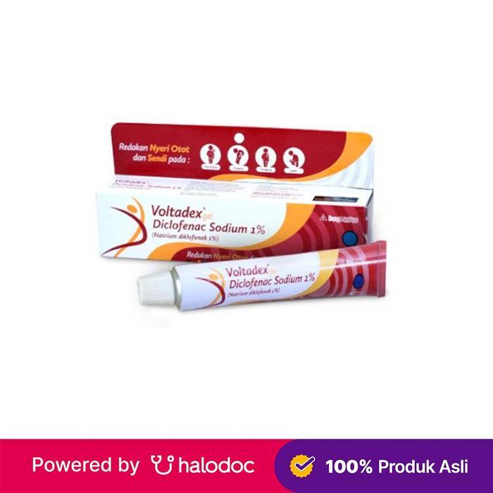 Voltadex Gel 20 g - Obat Pereda Demam & Nyeri - Halodoc