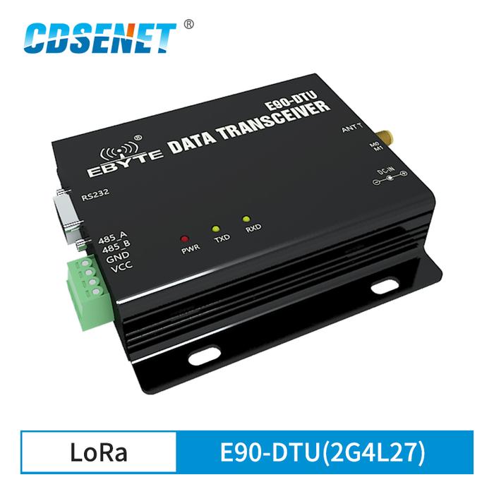 LoRa Module RS232 RS485 2.4GHz CE FCC Gateway LBT FEC 7km 27dBm