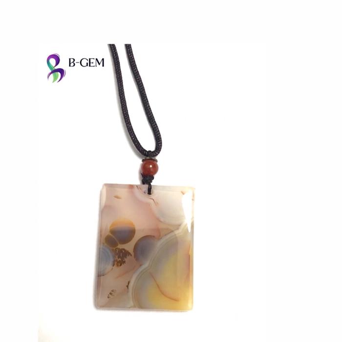 Kalung Red String Xiangxing || Red string Chalcedony Agate || Kalung Agate || Kalung Batu Agate