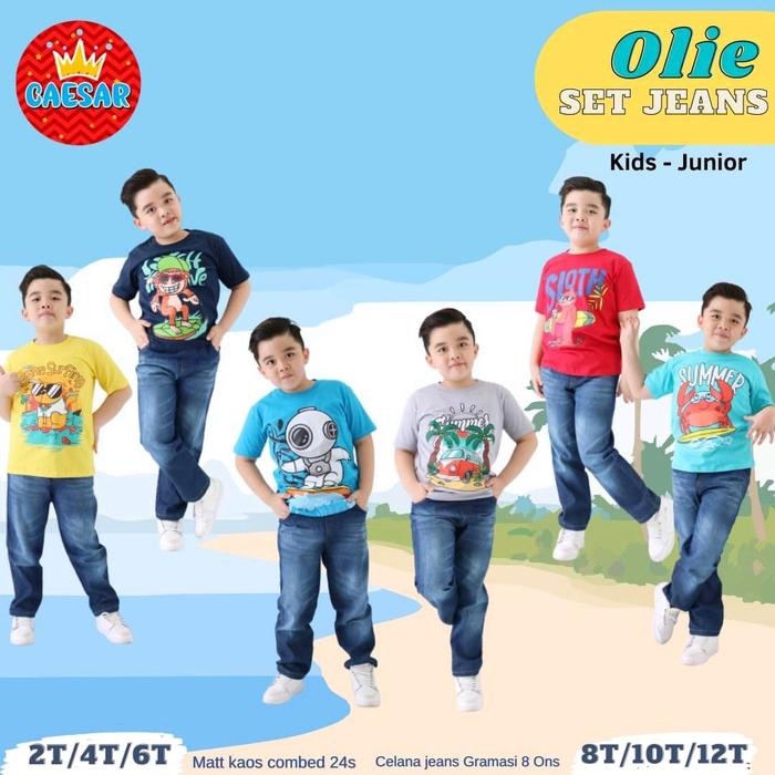 SET JEANS ANAK OLIE BY CAESAR