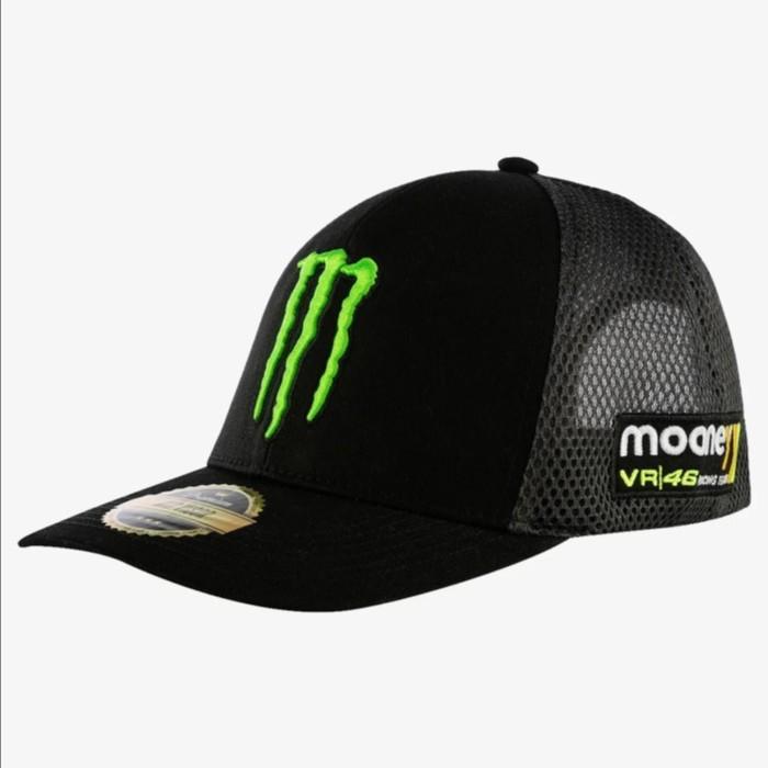 VR46 Racing Team MotoGP Monster Dual Trucker Cap. Topi Unisex