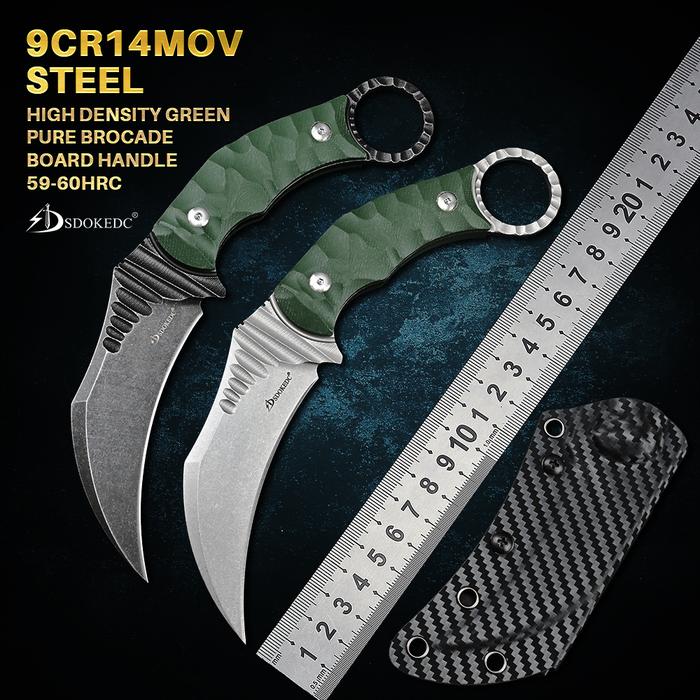 Sdokedc Knives Karambit Cs Go Fixed Blade Knife Tactical Military