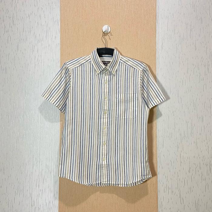 Kemeja Linen Eddie Bauer / Kemeja Linen Pria / Size Xs