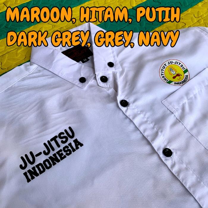 Baju Kemeja Jujitsu A1, Baju Hem Beladiri Jujitsu Simple