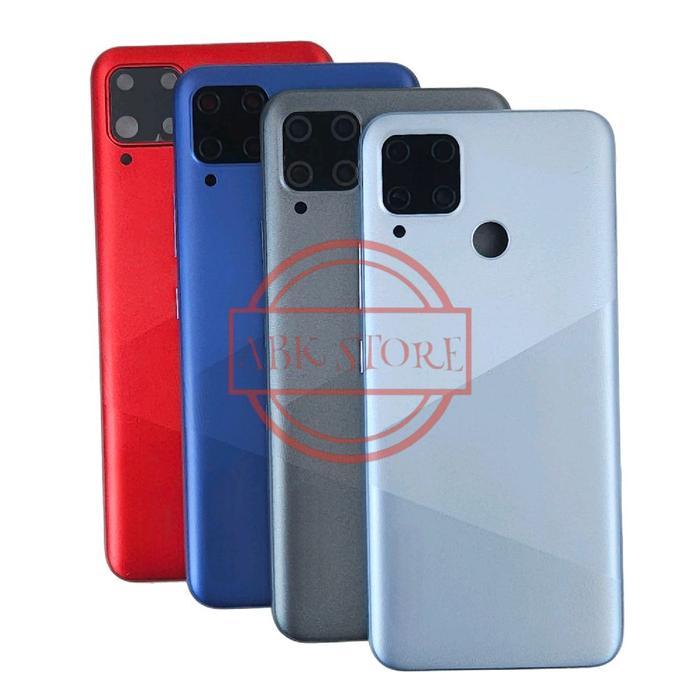 BACKDOOR - BACK CASING COMPATIBLE UNTUK REALME C15 TUTUP BELAKANG HOUSING *