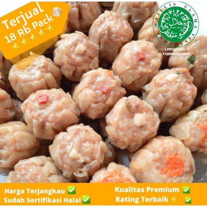 Dimsum Premium Frozen isi 50 HALAL / KUALITAS PREMIUM