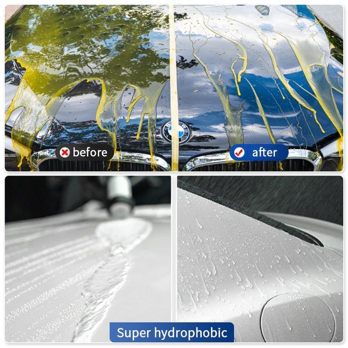 Hgkj S6 Ultimate Ceramic Coating Spray Hydrophobic High Gloss Paint Protection 9H Nano Top Long Last