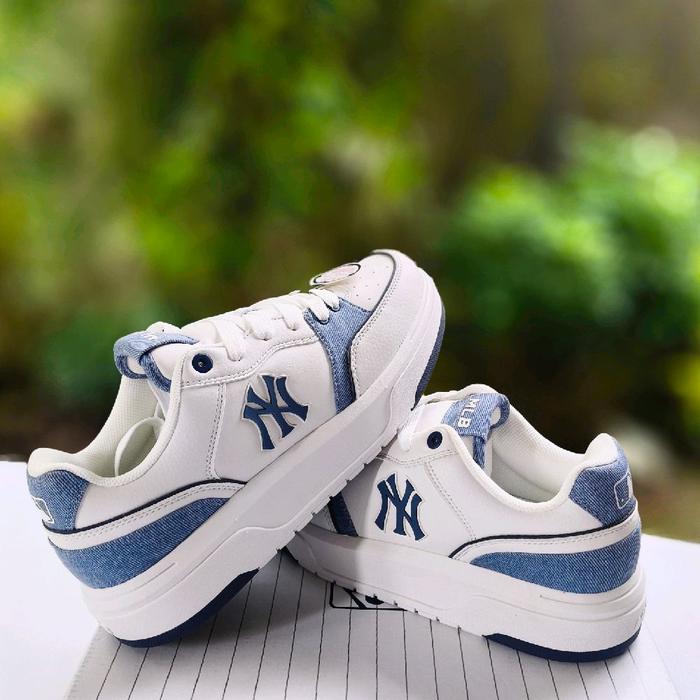 Sepatu Pria MLB Chunky Liner Denim Pocket Original