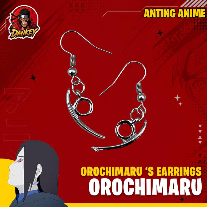Anting Orochimaru Cosplay Anime Naruto Shippudden