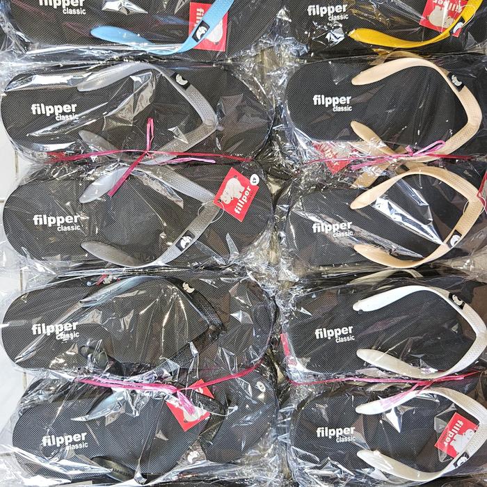 Sandal Fipper slip on sandal japit Karet Pria Jepit Sendal Wanita