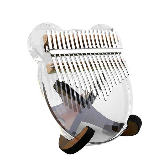 Terlaris, Kalimba17-tone Kalimba Thumb Piano Transparent Acrylic