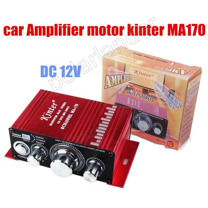 Car Audio Power Amplifier Mini 2 Channel output power amplifier Hi-Fi