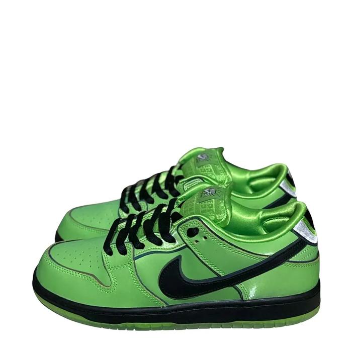 SB Dunk Low Powerpuff Green