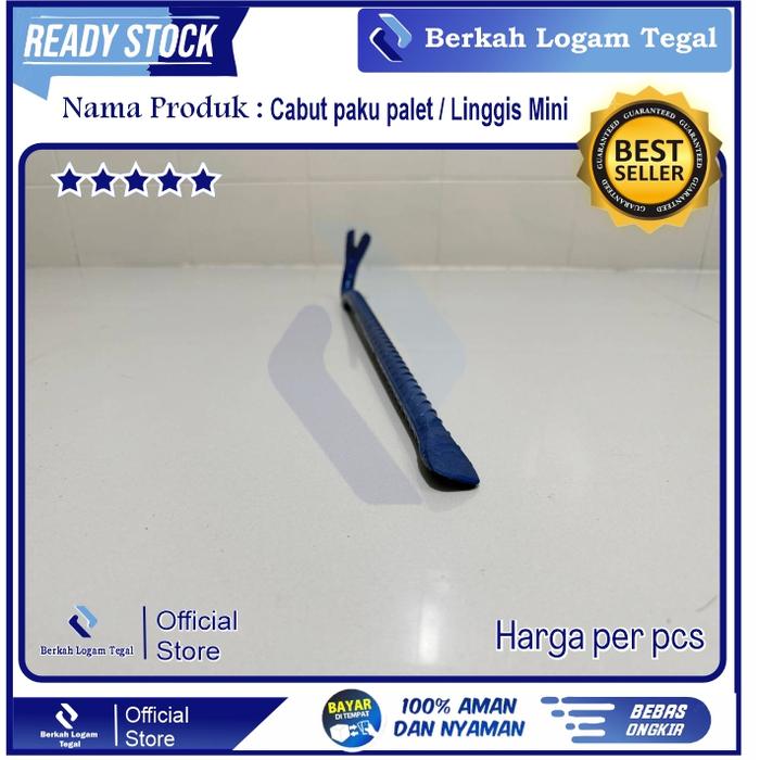 LINGGIS KECIL PANJANG 42 CM/LINGGIS CABUT PAKU/LINGGIS DONGKEL GROSIR