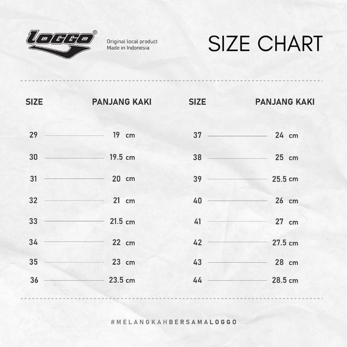Loggo - Sandal Borneo Series - Sandal Japit Gunung Pria Size 38-43 Black