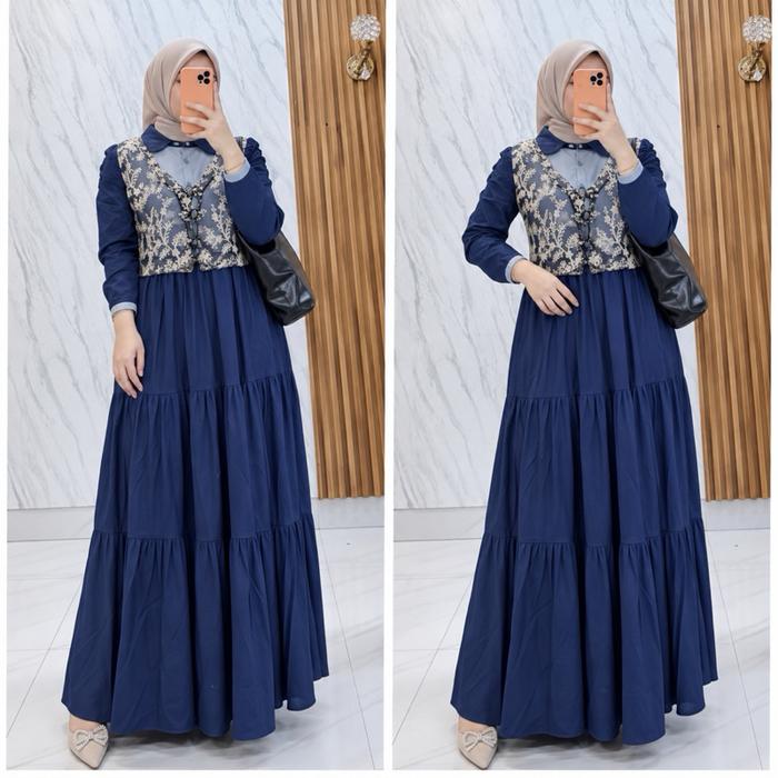 Gamis layla  vest / Gamis layla rompi