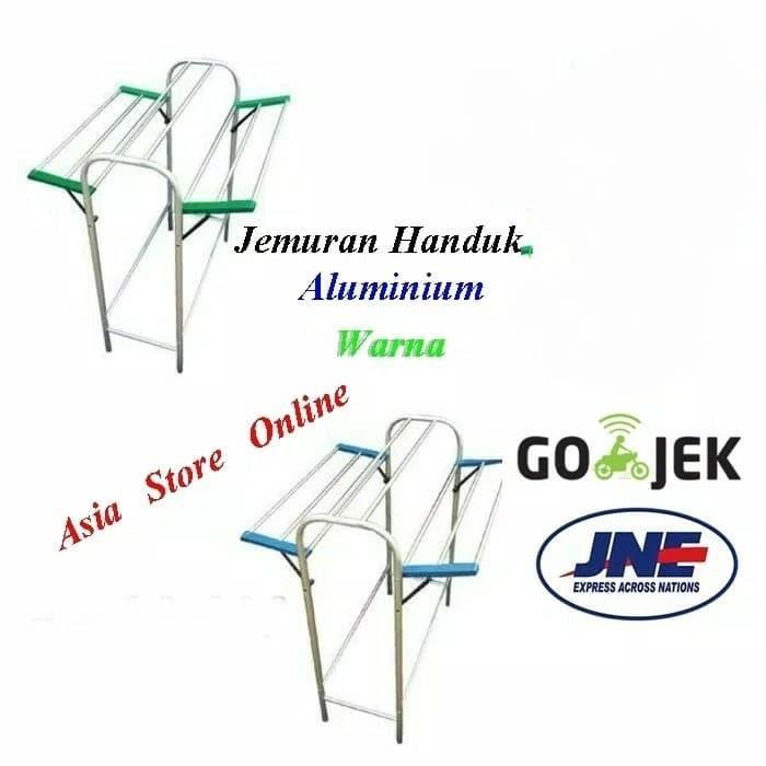 Jemuran Handuk Aluminium Warna