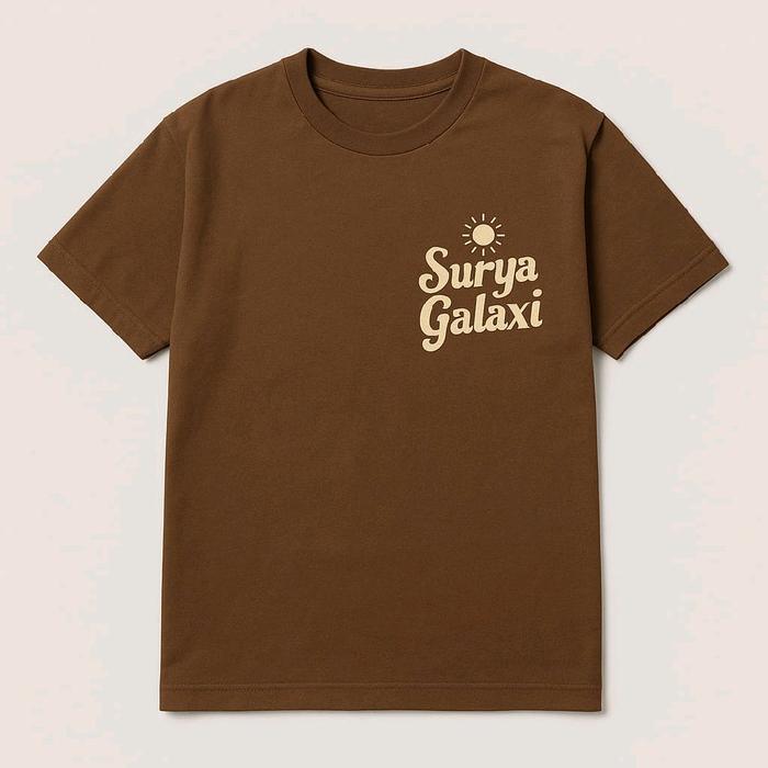 kaos distro katun mewah surya galaxi Baju Dewasa