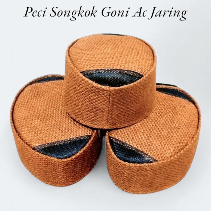 Peci Songkok Goni / Kopiah Songkok Goni / Peci Goni Model Songkok Terbaru