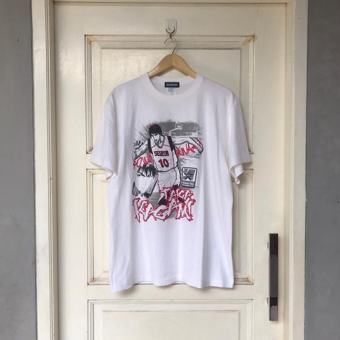 Kaos / T-Shirt Anime Kuroko No Basket Taiga Kagama Seirin Bandai Second
