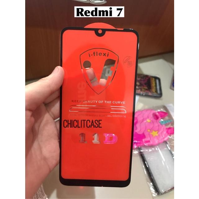 Tempered glass full cover 5D 4D Xiaomi Redmi 7/8/Note 6 /6 pro/ 7/Note 9/Note 8/pro/redmi go/note 3