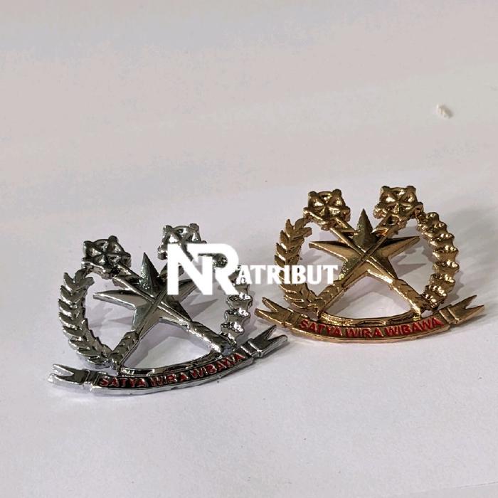 Bros Pin Chk Hukum TNI / Brevet Lencana Chk Hukum Tni Kualitas premium