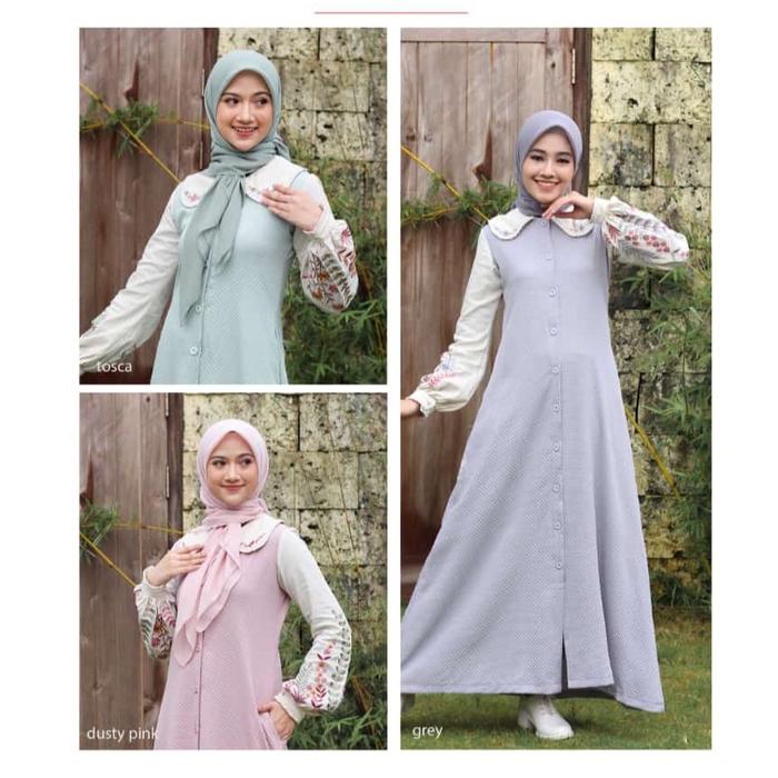 Abaya dannis A231208/ abaya dannis ori terbaru Dress Dewasa