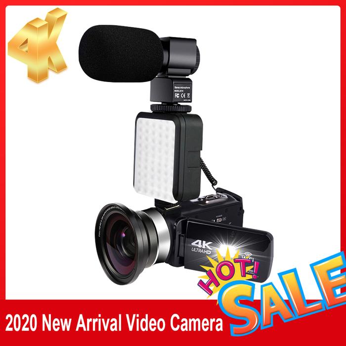 KOMERY 4K Video Camera 48MP Vlogging For Youbute Recorder Handycam