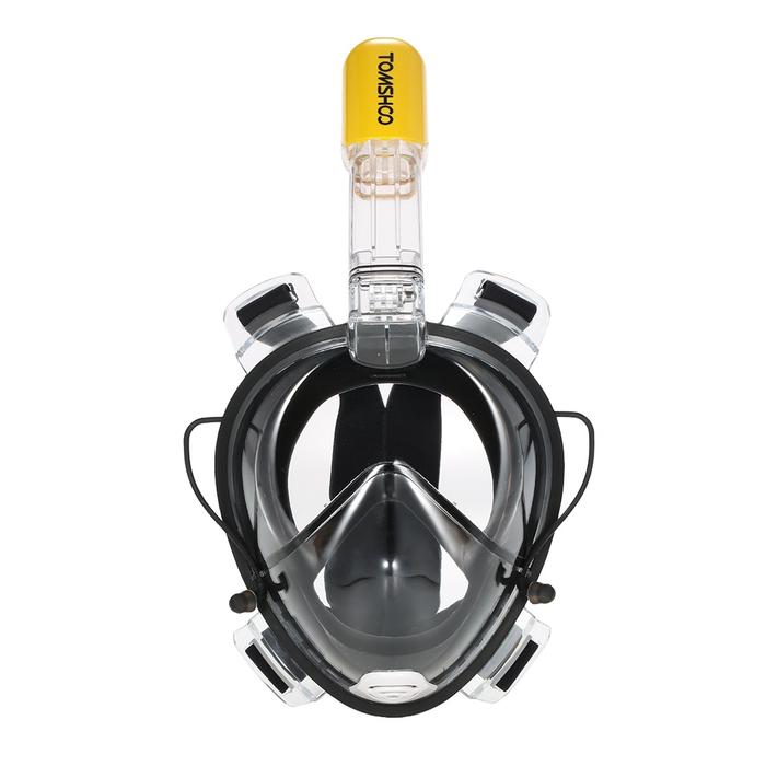 EBH TOMSHOO Adult Easy Swimming Diving Snorkel  180° Panoramic Full