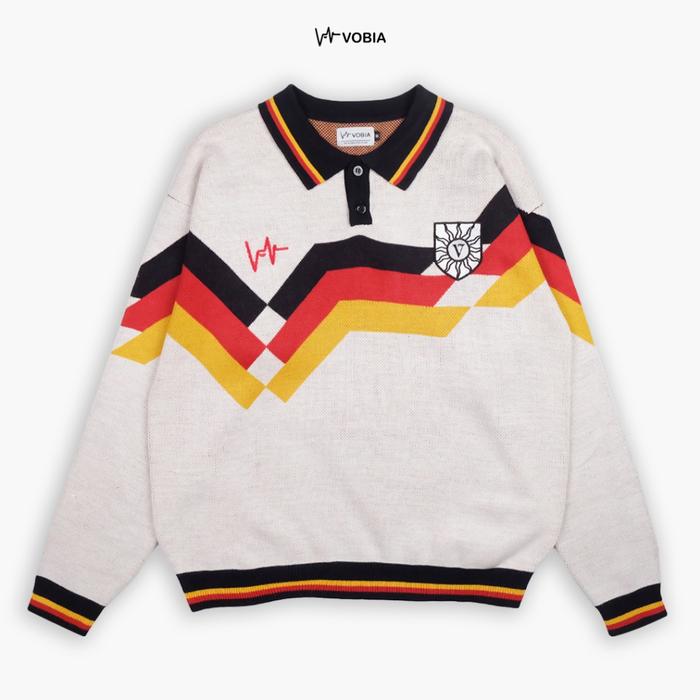 jersey sepak bola klasik germany - oversized long sleeve