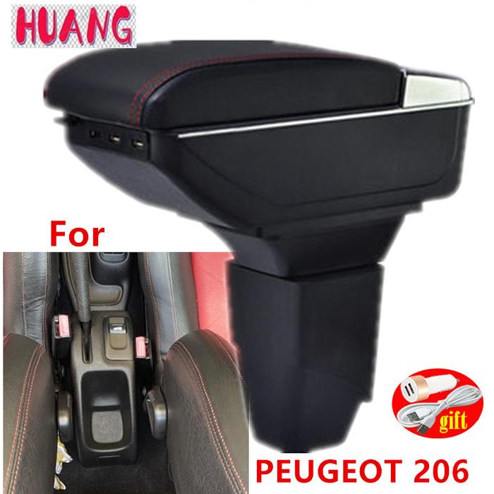 For Peugeot 206 cc Cabrio Armrest For PEUGEOT 206 Interior Parts Car