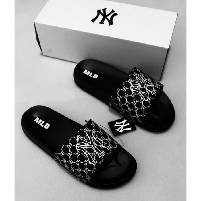 Sandal Slop NY Pria Wanita Sandal Slide NY Pria Wanita Terbaru|Sandal Slip On New York Sendal Selop