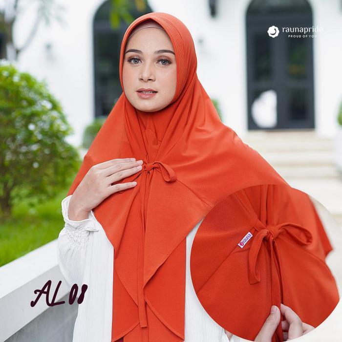 Rauna Pride / Rauna Jilbab 3 in 1 / AL08 - Kerudung Bergo / Hijab Bergo / Kerudung Segi Empat / Jilb