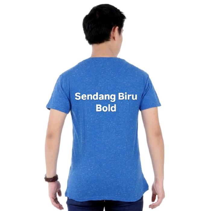 Sendang perahu - Kaos Pria Warna Biru Muda dengan Desain Bold dan Nyaman untuk Dipakai Sehari-hari