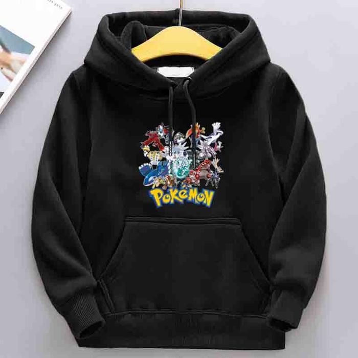 Sweater Hoodie pokemon all legendary Anak Dewasa free nama switer cewek cowok unisex karakter pokemo