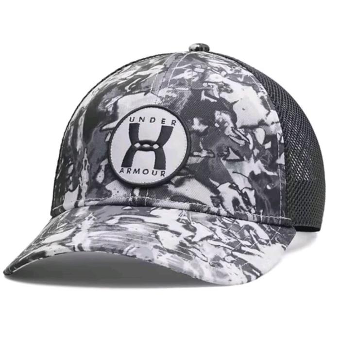 Topi Ua Blitzing Trucker Grey Cap Original